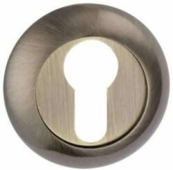 Накладка дверная на цилиндр LOCKIT круглая AB бронза купить в сети строительных магазинов Мастак