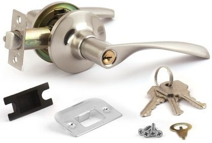 Защелка врезная межкомнатная AVERS 8023-01 никель купить в Мастак Защелка врезная межкомнатная AVERS 8023-01 никель купить в сети строительных магазинов Мастак