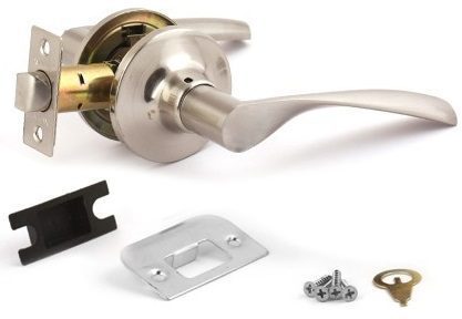 Защелка врезная межкомнатная AVERS 8023-05 никель купить в Мастак Защелка врезная межкомнатная AVERS 8023-05 никель купить в сети строительных магазинов Мастак