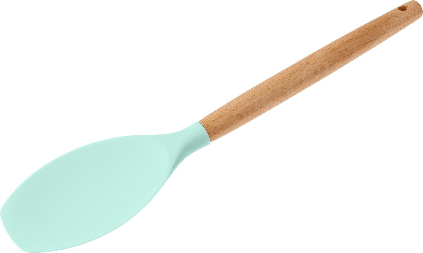 Ложка поварская PERFECTO LINEA EcoVillage бирюзовая (21-320702) купить в Мастак Ложка поварская PERFECTO LINEA EcoVillage бирюзовая (21-320702) купить в сети строительных магазинов Мастак