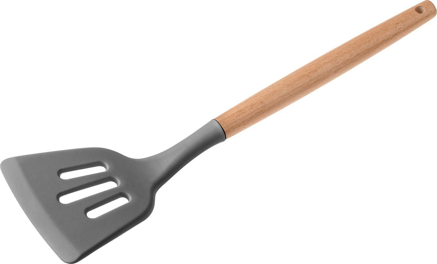 Лопатка перфорированная PERFECTO LINEA EcoVillage серая (21-320814) купить в Мастак Лопатка перфорированная PERFECTO LINEA EcoVillage серая (21-320814) купить в сети строительных магазинов Мастак