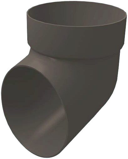 Слив трубы ПВХ GRAND LINE 87 мм графит купить в Мастак Слив трубы ПВХ GRAND LINE 87 мм графит купить в сети строительных магазинов Мастак