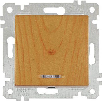 Выключатель одноклавишный скрытый с подсветкой MUTLUSAN Rita дуб (22004150258) купить в Мастак Выключатель одноклавишный скрытый с подсветкой MUTLUSAN Rita дуб (22004150258) купить в сети строительных магазинов Мастак