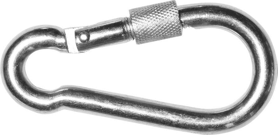 Карабин с фиксатором М7 DIN 5299 D STARFIX (SM-53195-1) купить в Мастак Карабин с фиксатором М7 DIN 5299 D STARFIX (SM-53195-1) купить в сети строительных магазинов Мастак