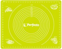 Коврик для теста с мерными делениями 50х40 см PERFECTO LINEA салатовый (23-504000) купить в сети строительных магазинов Мастак