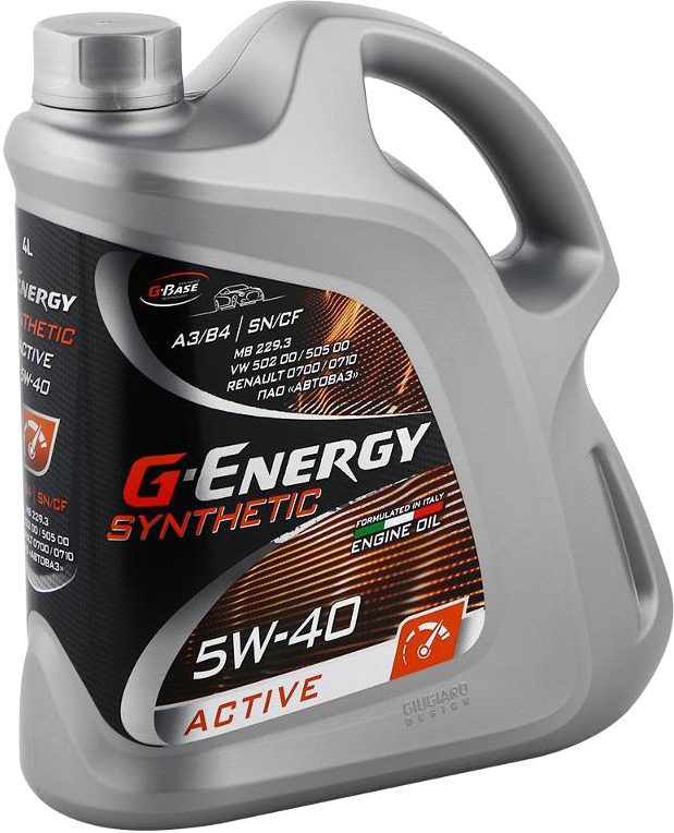 Моторное масло 5W40 синтетическое G-ENERGY Synthetic Active 5 л (253142411) купить в Мастак Моторное масло 5W40 синтетическое G-ENERGY Synthetic Active 5 л (253142411) купить в сети строительных магазинов Мастак