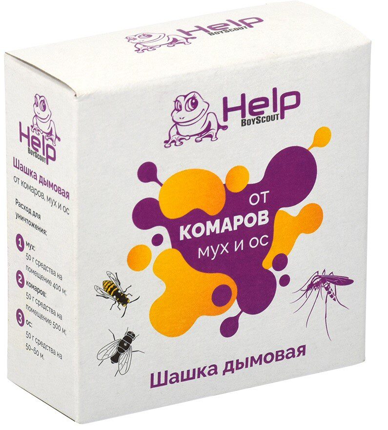 Шашка дымовая инсектицидная HELP 50 г (80233) купить в Мастак me1} купить в сети строительных магазинов Мастак