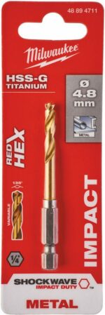 8х29х78 мм MILWAUKEE HSS-G-TIN (48894711) купить в сети строительных магазинов Мастак