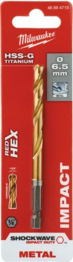 5х63х107 мм MILWAUKEE HSS-G-TIN (48894715) купить в сети строительных магазинов Мастак