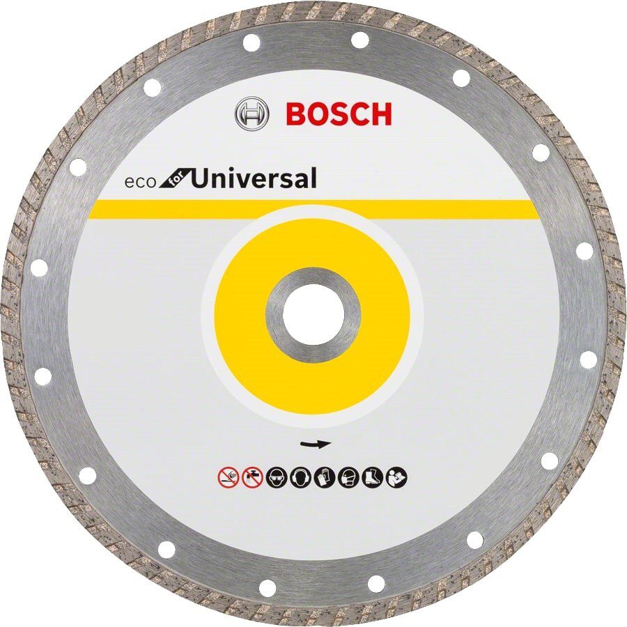 Круг алмазный 230х22 мм Turbo BOSCH Eco for Universal (2608615048) купить в Мастак Круг алмазный 230х22 мм Turbo BOSCH Eco for Universal (2608615048) купить в сети строительных магазинов Мастак