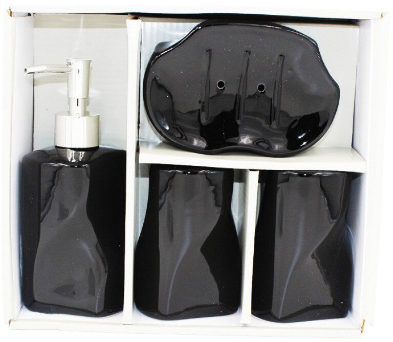 Набор аксессуаров для ванной DOMINADO (29120) купить в Мастак Набор аксессуаров для ванной DOMINADO (29120) купить в сети строительных магазинов Мастак