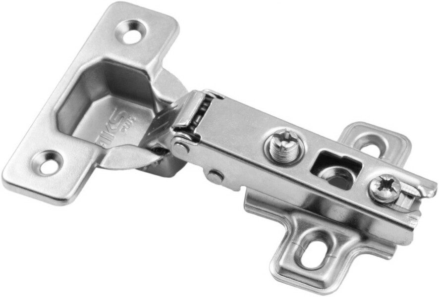 Петля мебельная без доводчика AKS Light кухонная 100 накладная (29244) купить в Мастак Петля мебельная без доводчика AKS Light кухонная 100 накладная (29244) купить в сети строительных магазинов Мастак