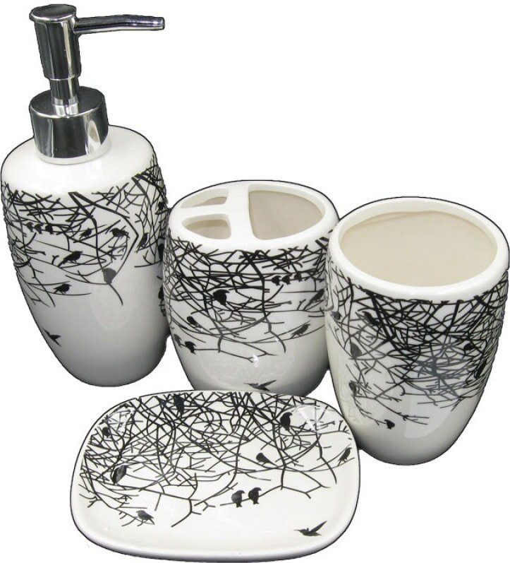 Набор аксессуаров для ванной DOMINADO (29806-39) купить в Мастак Набор аксессуаров для ванной DOMINADO (29806-39) купить в сети строительных магазинов Мастак