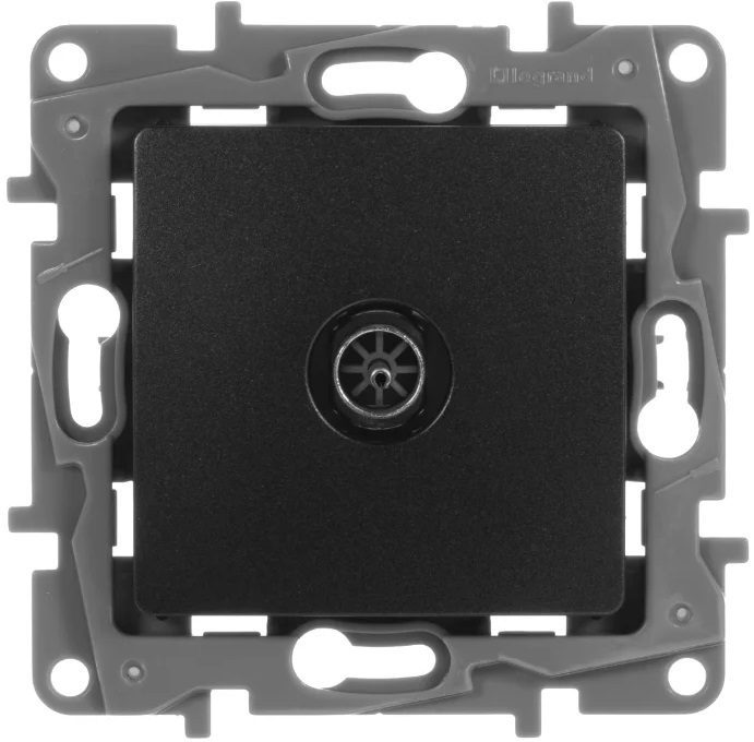 Розетка телевизионная LEGRAND Etika антрацит (672651) купить в Мастак Розетка телевизионная LEGRAND Etika антрацит (672651) купить в сети строительных магазинов Мастак
