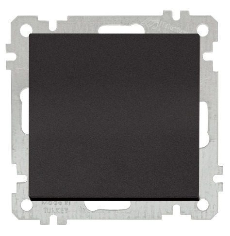 Выключатель одноклавишный скрытый MUTLUSAN Daria черный (2100 401 0284) купить в Мастак Выключатель одноклавишный скрытый MUTLUSAN Daria черный (2100 401 0284) купить в сети строительных магазинов Мастак