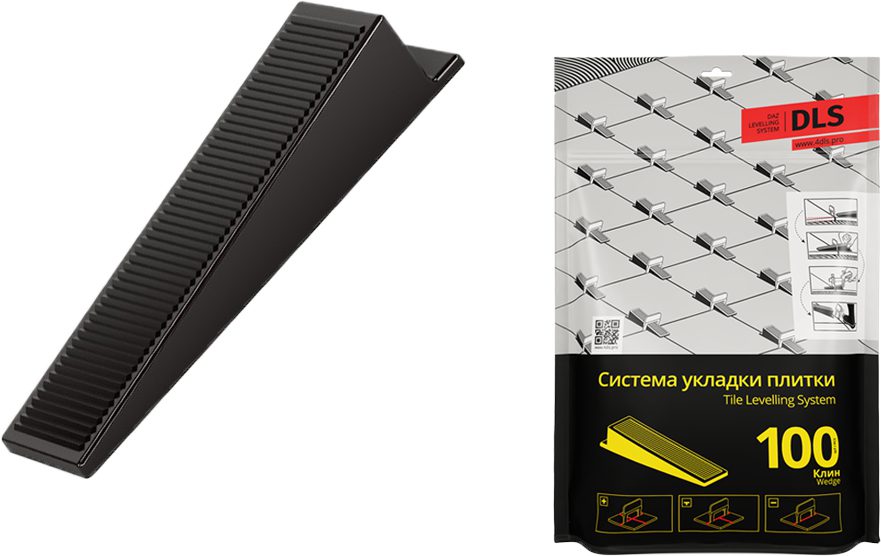 Клин для укладки плитки СВП DLS 100 штук (1DLS0100) купить в Мастак Клин для укладки плитки СВП DLS 100 штук (1DLS0100) купить в сети строительных магазинов Мастак