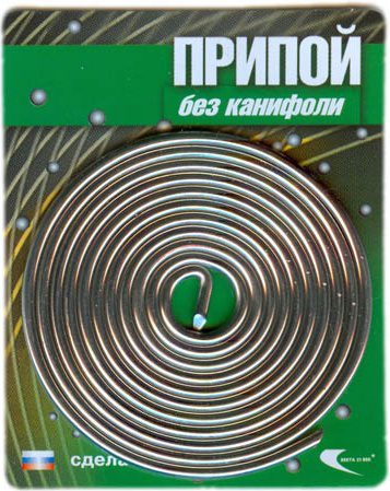 Припой ВЕКТА ПОС-61 без канифоли 2 мм спираль 1 м (30212) купить в Мастак Припой ВЕКТА ПОС-61 без канифоли 2 мм спираль 1 м (30212) купить в сети строительных магазинов Мастак