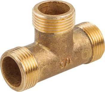 Тройник латунный 3/4" с наружной резьбой ЦВЕТЛИТ (ЦРБ0090) купить в Мастак Тройник латунный 3/4" с наружной резьбой ЦВЕТЛИТ (ЦРБ0090) купить в сети строительных магазинов Мастак