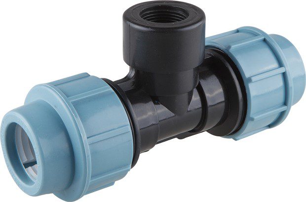 Тройник ПНД компрессионный 25x1/2" с внутренней резьбой AV ENGINEERING (AVE1082512) купить в Мастак Тройник ПНД компрессионный 25x1/2" с внутренней резьбой AV ENGINEERING (AVE1082512) купить в сети строительных магазинов Мастак