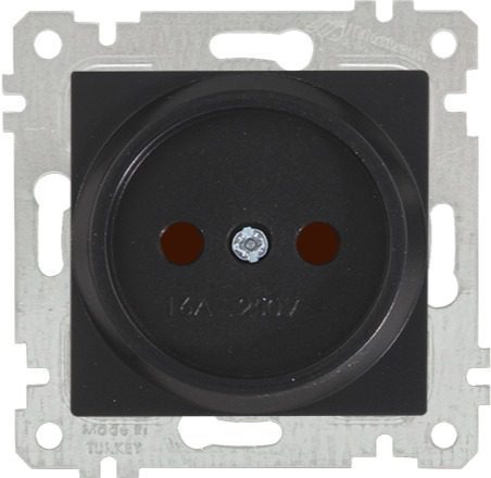 Розетка скрытая MUTLUSAN Rita черная (2200 606 0284) купить в Мастак Розетка скрытая MUTLUSAN Rita черная (2200 606 0284) купить в сети строительных магазинов Мастак