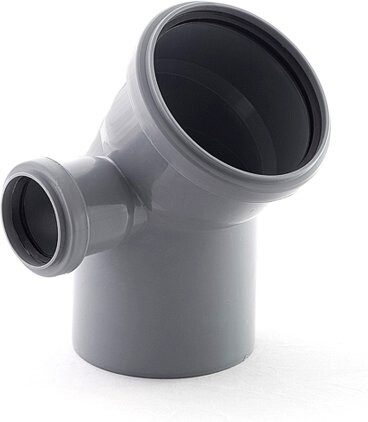 Отвод для внутренней канализации 110/50х45 левый РосТурПласт (36686) купить в Мастак Отвод для внутренней канализации 110/50х45 левый РосТурПласт (36686) купить в сети строительных магазинов Мастак