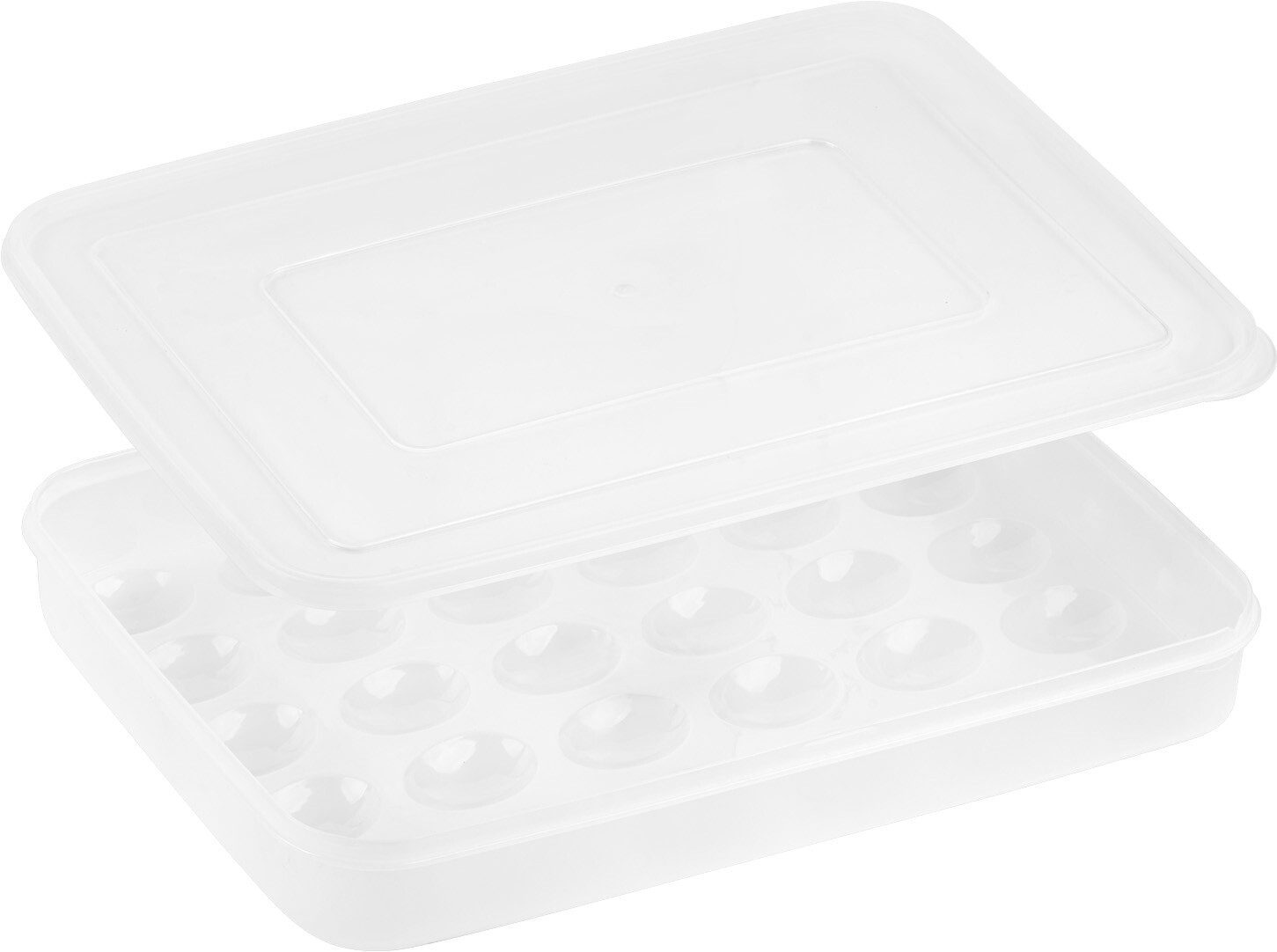 Контейнер пластиковый для хранения яиц PERFECTO LINEA 30 ячеек прозрачный (34-342651) купить в Мастак Контейнер пластиковый для хранения яиц PERFECTO LINEA 30 ячеек прозрачный (34-342651) купить в сети строительных магазинов Мастак