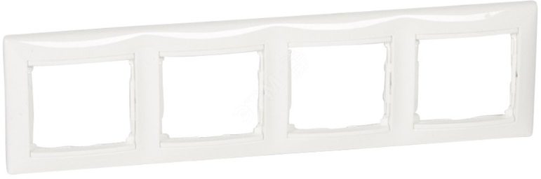Рамка четырехместная LEGRAND Valena белая (694255) купить в Мастак Рамка четырехместная LEGRAND Valena белая (694255) купить в сети строительных магазинов Мастак