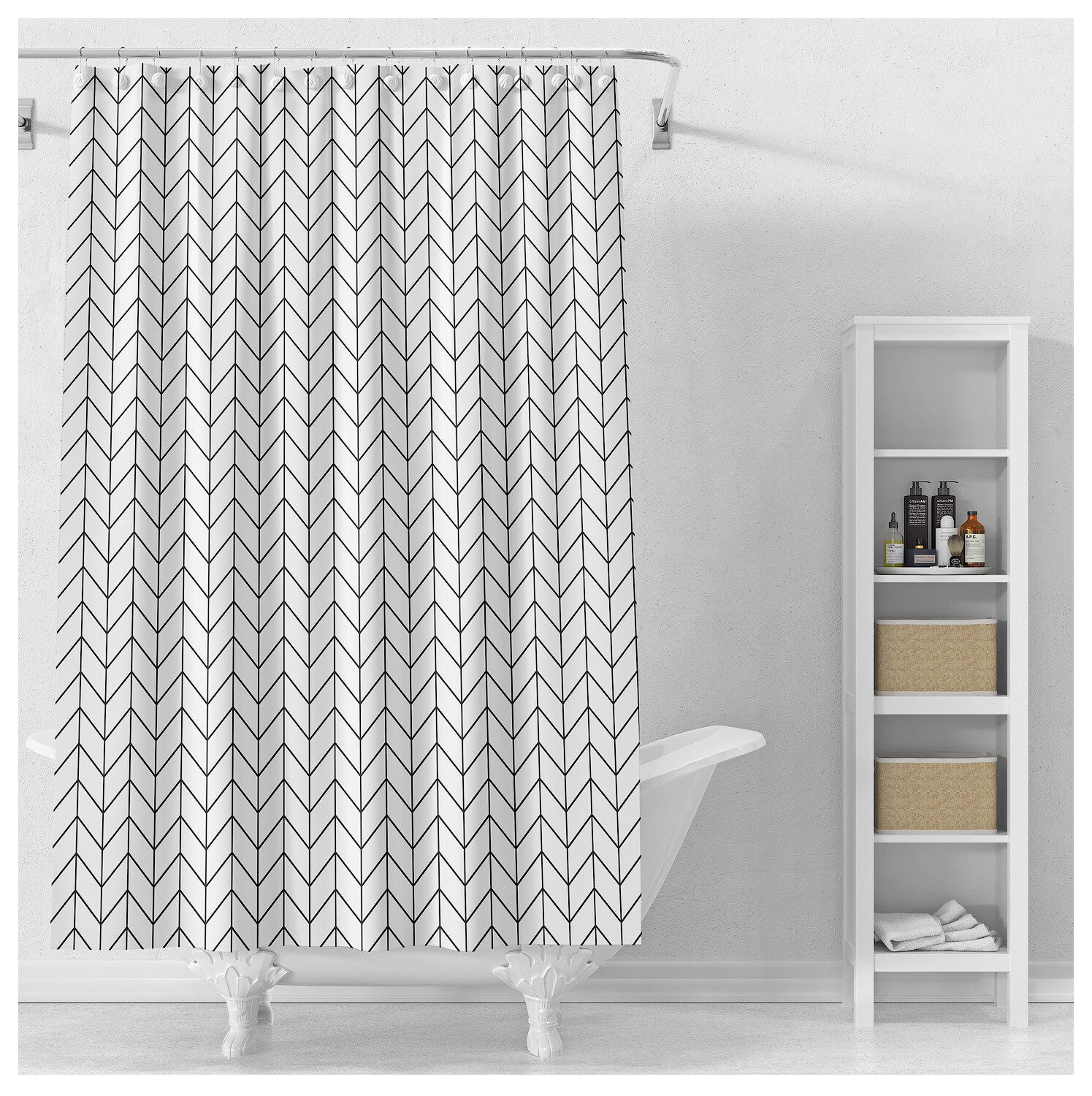 Штора для ванной комнаты 180х180 с кольцами PERFECTO LINEA Secret векторная графика (36-118107) купить в Мастак Штора для ванной комнаты 180х180 с кольцами PERFECTO LINEA Secret векторная графика (36-118107) купить в сети строительных магазинов Мастак