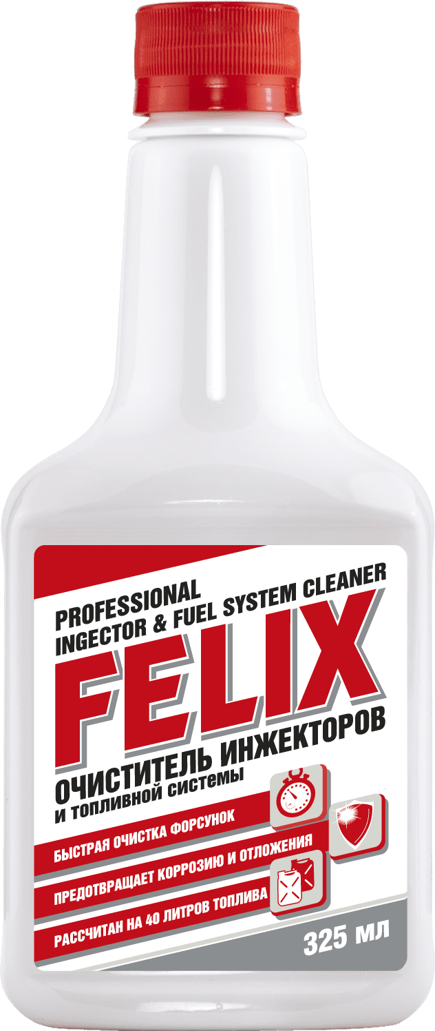 Промывка топливной системы для бензиновых двигателей FELIX 325 мл (411040015) купить в Мастак Промывка топливной системы для бензиновых двигателей FELIX 325 мл (411040015) купить в сети строительных магазинов Мастак