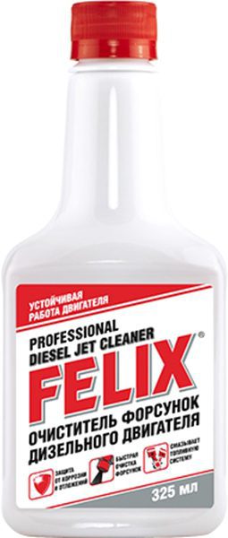 Очиститель форсунок для дизельных двигателей FELIX 325 мл (411040111) купить в Мастак Очиститель форсунок для дизельных двигателей FELIX 325 мл (411040111) купить в сети строительных магазинов Мастак