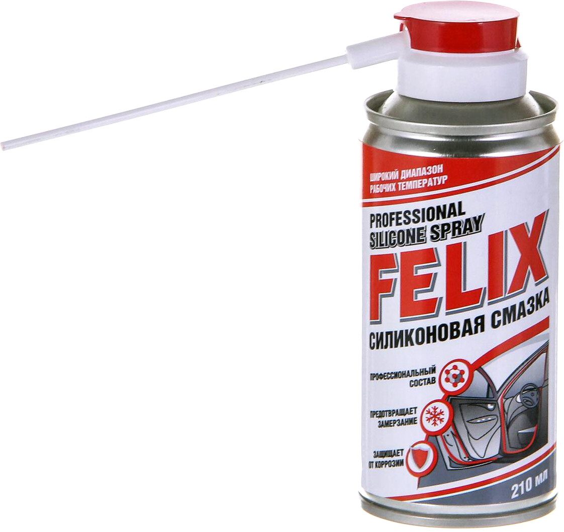 Смазка силиконовая FELIX 210 мл (411041035) купить в Мастак Смазка силиконовая FELIX 210 мл (411041035) купить в сети строительных магазинов Мастак