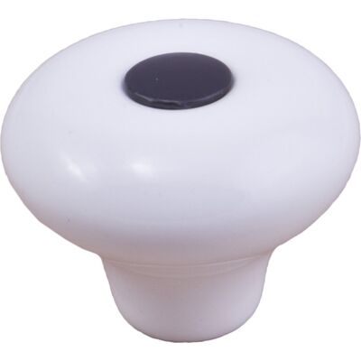 Ручка мебельная кнопка AKS Selena черный Ручка мебельная кнопка AKS Selena черный