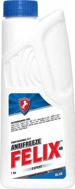 Антифриз G11 синий FELIX Expert 1 кг (430206057) купить в сети строительных магазинов Мастак
