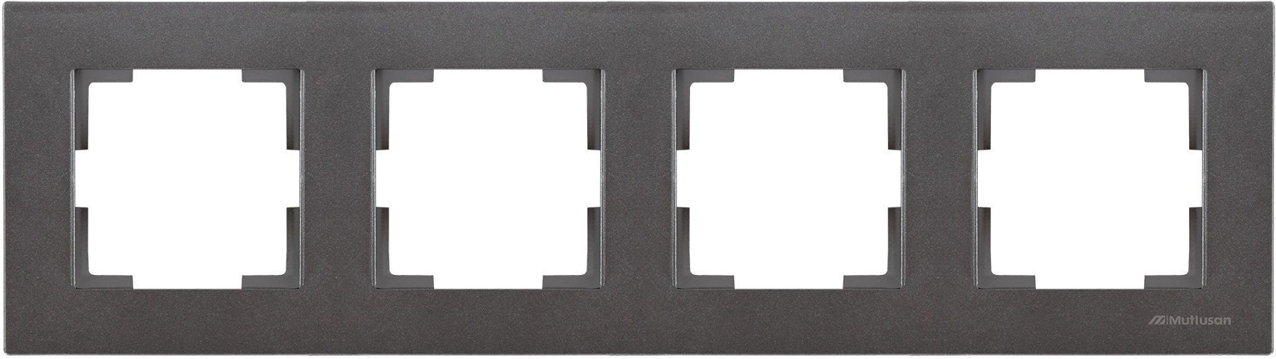 Рамка четырехместная MUTLUSAN Rita дымчатая (2220 800 1495) купить в Мастак Рамка четырехместная MUTLUSAN Rita дымчатая (2220 800 1495) купить в сети строительных магазинов Мастак