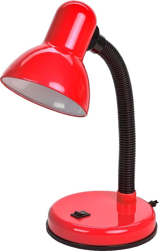Лампа настольная IEK Lighting 1002 красный купить в Мастак Лампа настольная IEK Lighting 1002 красный купить в сети строительных магазинов Мастак