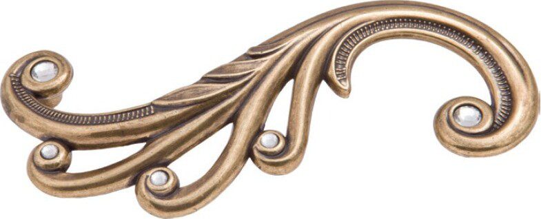 Ручка мебельная скоба AKS Fenix-128 старое золото (46457) купить в Мастак Ручка мебельная скоба AKS Fenix-128 старое золото (46457) купить в сети строительных магазинов Мастак