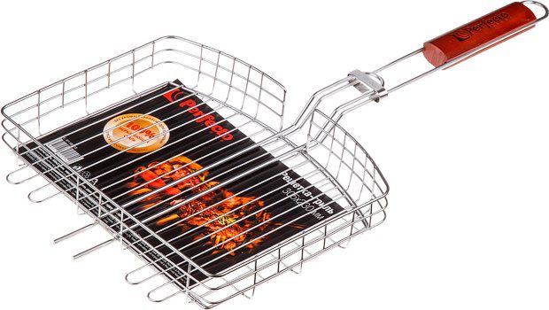 Решетка-гриль 305x230 мм нержавеющая сталь PERFECTO LINEA (47-102115) купить в Мастак Решетка-гриль 305x230 мм нержавеющая сталь PERFECTO LINEA (47-102115) купить в сети строительных магазинов Мастак