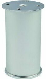 Опора мебельная АKS нерегулируемая D-867 h100 мм матовый хром (22658) купить в сети строительных магазинов Мастак