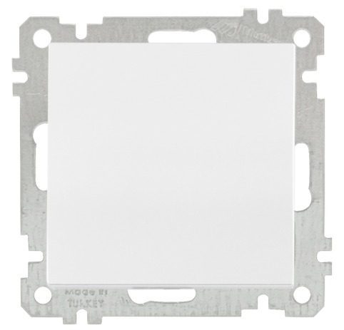 Выключатель одноклавишный скрытый MUTLUSAN Daria белый (2100 401 0201) купить в Мастак Выключатель одноклавишный скрытый MUTLUSAN Daria белый (2100 401 0201) купить в сети строительных магазинов Мастак