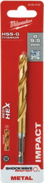 5x74х118 мм MILWAUKEE HSS-G-TIN (48894722) купить в сети строительных магазинов Мастак