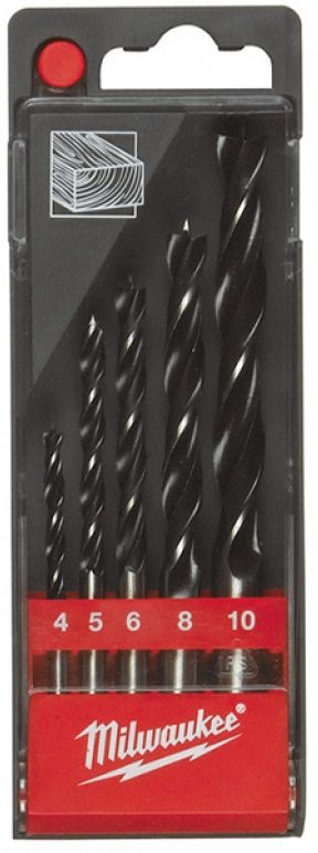 Набор сверл по дереву 5 штук MILWAUKEE (4932352465) купить в Мастак Набор сверл по дереву 5 штук MILWAUKEE (4932352465) купить в сети строительных магазинов Мастак