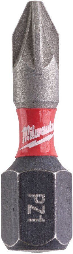Бита для шуруповерта ударная PZ1 25 мм MILWAUKEE Shockwave 2 штуки (4932430860) купить в Мастак Бита для шуруповерта ударная PZ1 25 мм MILWAUKEE Shockwave 2 штуки (4932430860) купить в сети строительных магазинов Мастак