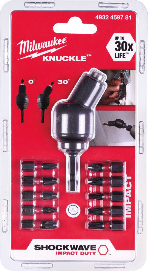 Набор бит с угловой насадкой MILWAUKEE Knuckle 11 предметов (4932459781) купить в Мастак Набор бит с угловой насадкой MILWAUKEE Knuckle 11 предметов (4932459781) купить в сети строительных магазинов Мастак