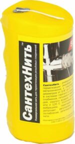 Нить сантехническая СИМТЕК СантехНить 50 м (5-0035) купить в сети строительных магазинов Мастак