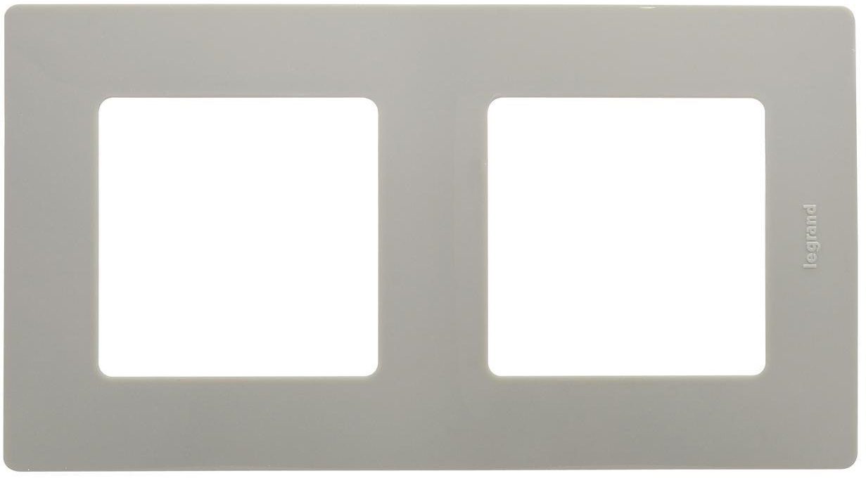 Рамка двухместная LEGRAND Etika светлая галька (672522) купить в Мастак Рамка двухместная LEGRAND Etika светлая галька (672522) купить в сети строительных магазинов Мастак