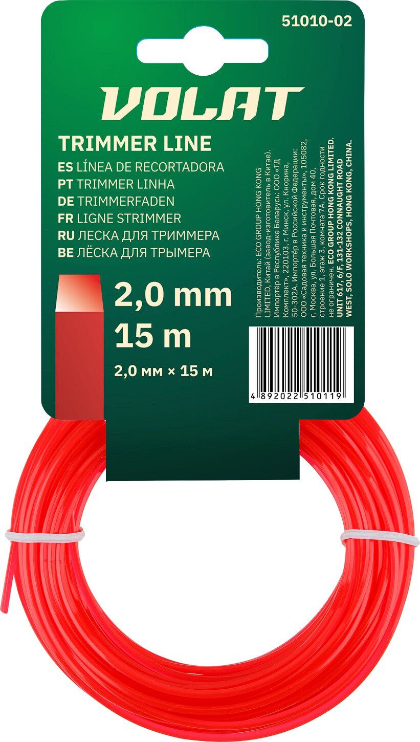 Леска для триммера d 2 Леска для триммера d 2
