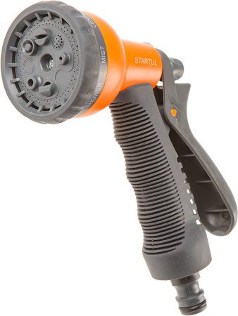 Пистолет-распылитель 8-позиционный с мягкой ручкой STARTUL GARDEN (ST6010-04) купить в Мастак Пистолет-распылитель 8-позиционный с мягкой ручкой STARTUL GARDEN (ST6010-04) купить в сети строительных магазинов Мастак