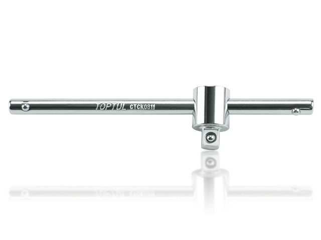 Вороток T-образный с бегунком 1/4" 115 мм TOPTUL (CTCK0811) купить в Мастак Вороток T-образный с бегунком 1/4" 115 мм TOPTUL (CTCK0811) купить в сети строительных магазинов Мастак