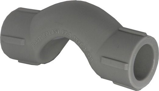 Обвод ПП 32 с муфтами серый РосТурПласт (19774) купить в Мастак Обвод ПП 32 с муфтами серый РосТурПласт (19774) купить в сети строительных магазинов Мастак
