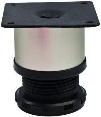 Опора мебельная АKS регулируемая Н50 мм D50 мм (220) сатин (11070) купить в Мастак Опора мебельная АKS регулируемая Н50 мм D50 мм (220) сатин (11070) купить в сети строительных магазинов Мастак